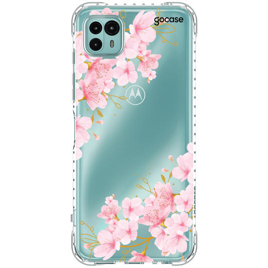 Capinha para celular  Inicial Golden Cherry