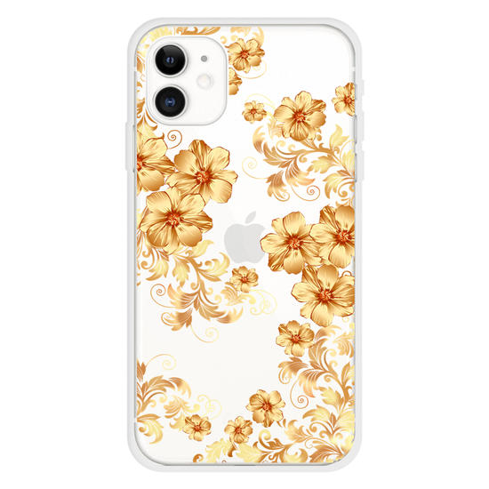 Golden Flowers Phone Case