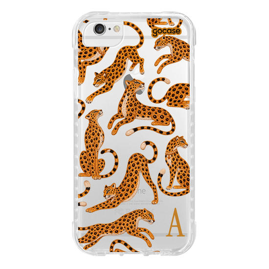 Capinha para celular  Golden Leopard Pattern