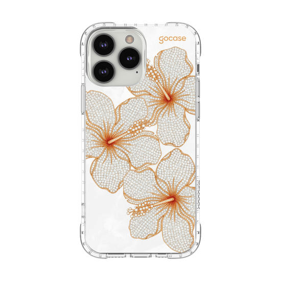 Capinha para celular  Golden Petals