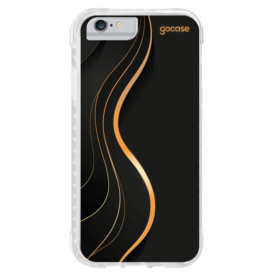 Capinha para celular Golden Waves