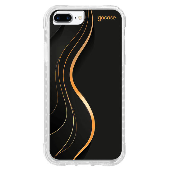 Capinha para celular Golden Waves