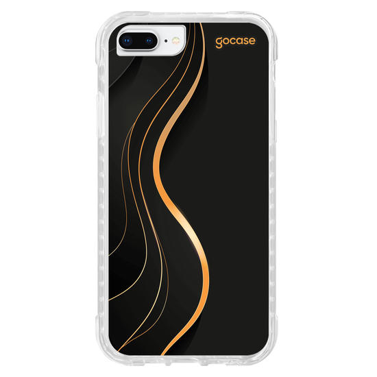 Capinha para celular Golden Waves