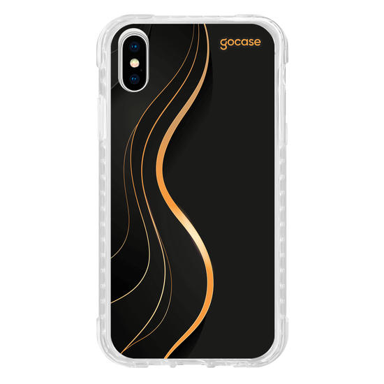 Capinha para celular Golden Waves