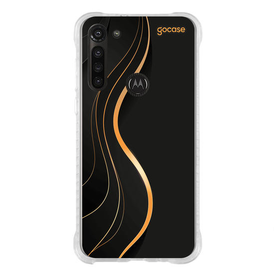 Capinha para celular Golden Waves