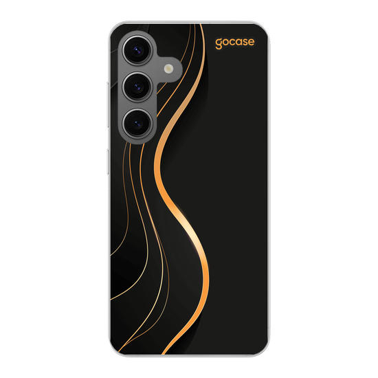 Golden Waves Phone Case