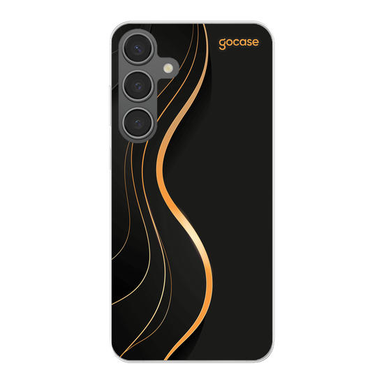 Golden Waves Phone Case