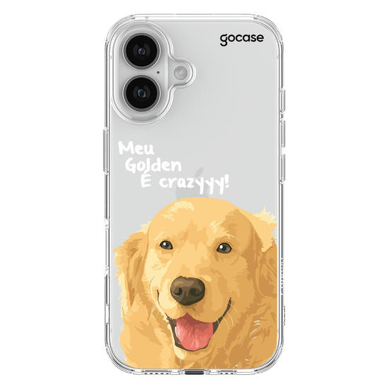 Capinha para celular Meu Golden é Crazyyy