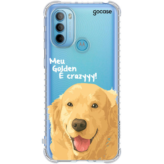 Capinha para celular Meu Golden é Crazyyy