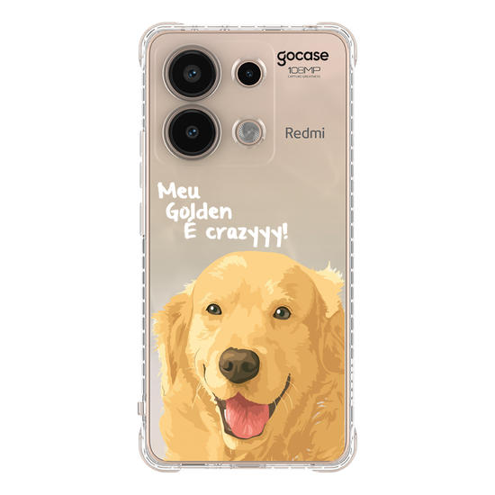 Capinha para celular Meu Golden é Crazyyy