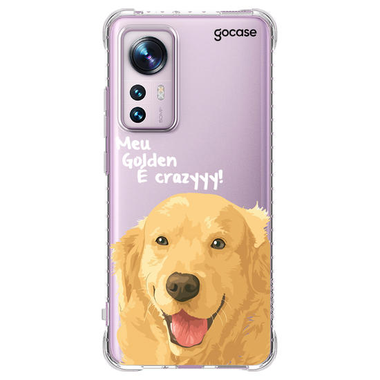 Capinha para celular Meu Golden é Crazyyy