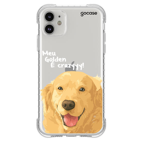 Capinha para celular Meu Golden é Crazyyy
