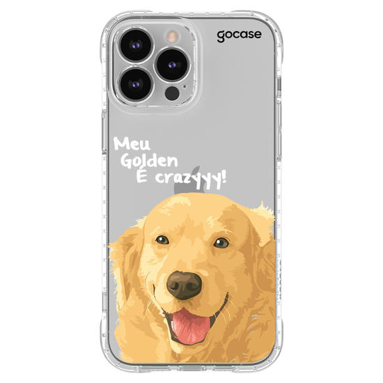 Capinha para celular Meu Golden é Crazyyy