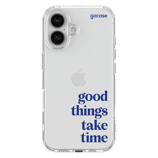 Capinha para celular  Good Things Take Time