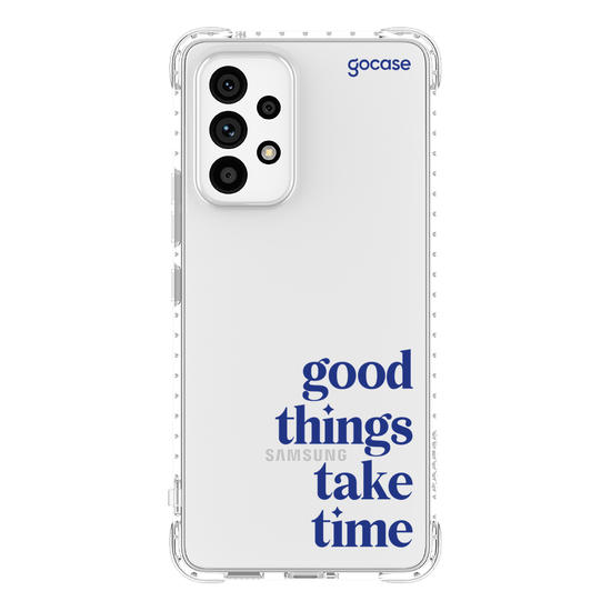 Capinha para celular  Good Things Take Time