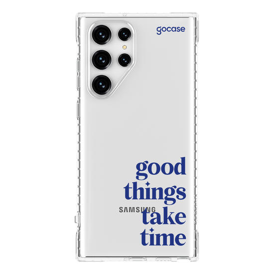 Capinha para celular  Good Things Take Time