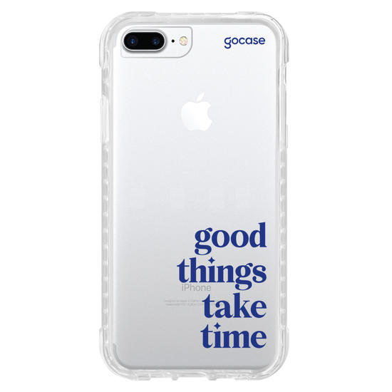 Capinha para celular  Good Things Take Time
