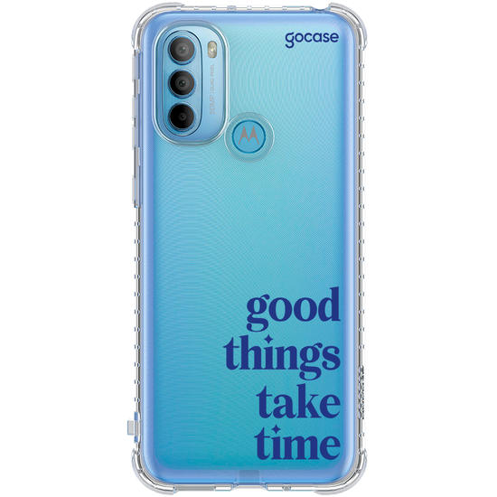 Capinha para celular  Good Things Take Time