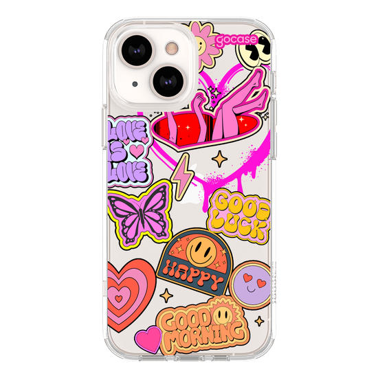Capinha para celular  Good Vibes Stickers