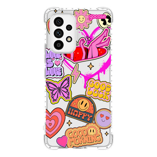 Capinha para celular  Good Vibes Stickers