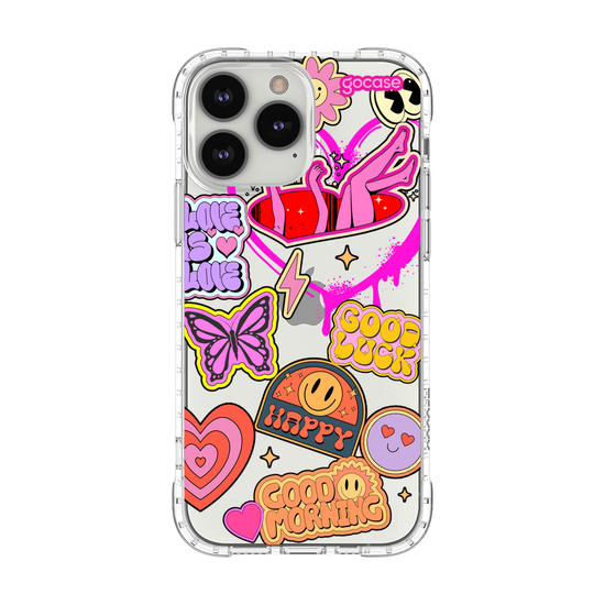 Capinha para celular  Good Vibes Stickers