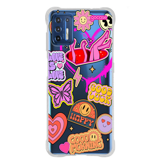 Capinha para celular  Good Vibes Stickers