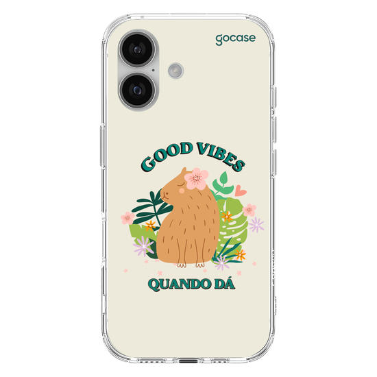 Capinha para celular  Good Vibes