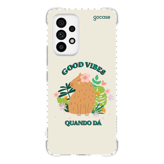 Capinha para celular  Good Vibes