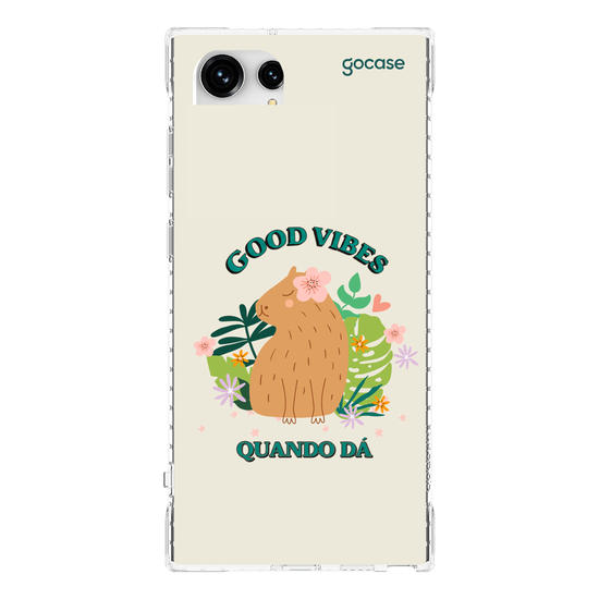Capinha para celular  Good Vibes