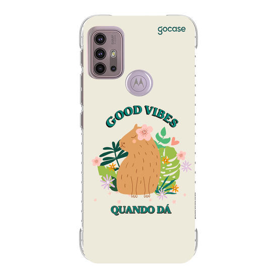 Capinha para celular  Good Vibes