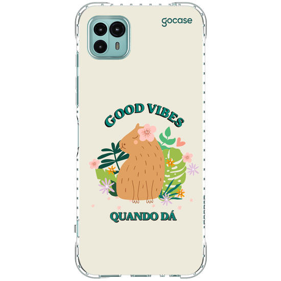 Capinha para celular  Good Vibes
