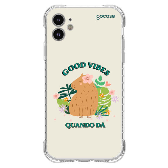 Capinha para celular  Good Vibes