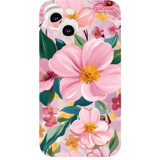 Capinha para celular  Gouache Flowers