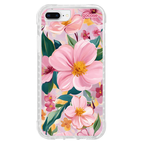 Capinha para celular  Gouache Flowers