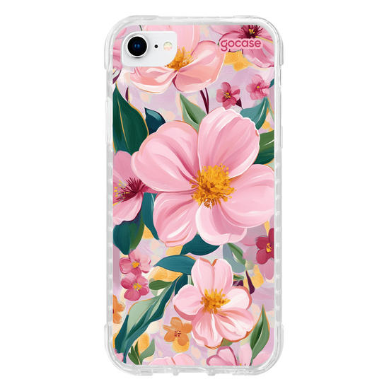 Capinha para celular  Gouache Flowers