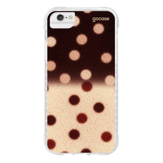 Capinha para celular  Gradient Blood Polka Dots