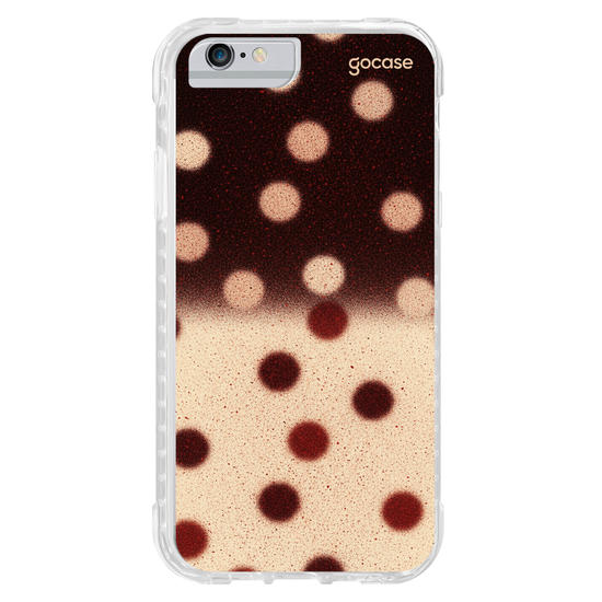 Capinha para celular  Gradient Blood Polka Dots