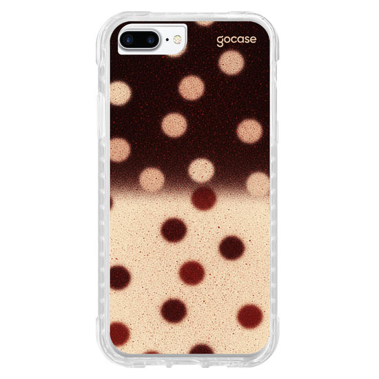 Capinha para celular  Gradient Blood Polka Dots