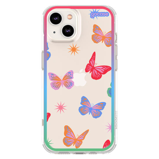 Capinha para celular  Borboletas Gradiente
