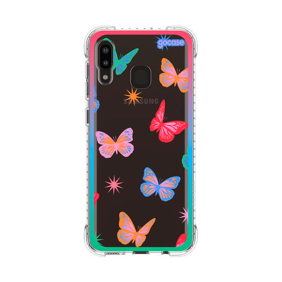 Capinha para celular  Borboletas Gradiente