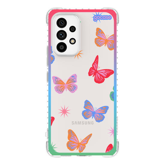 Capinha para celular  Borboletas Gradiente