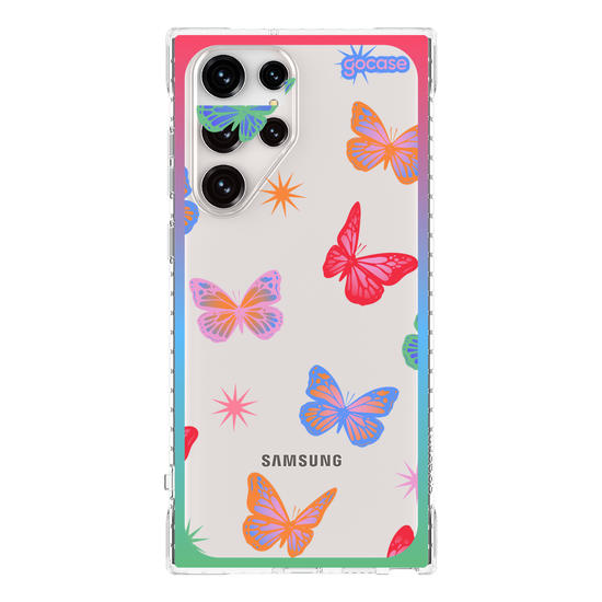 Capinha para celular  Borboletas Gradiente
