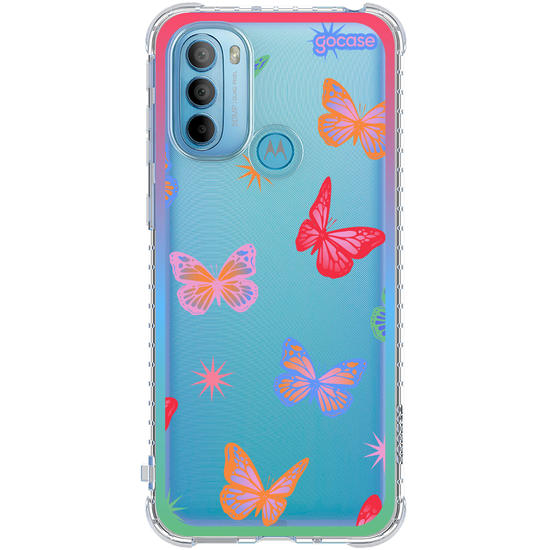Capinha para celular  Borboletas Gradiente
