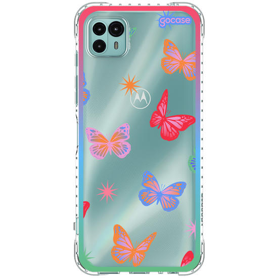 Capinha para celular  Borboletas Gradiente