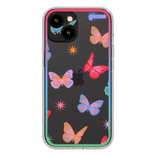 Capinha para celular  Borboletas Gradiente