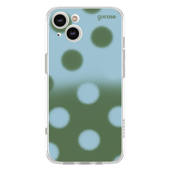  Gradient Green Polka Dots
