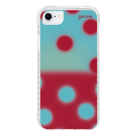 Capinha para celular  Gradient Polka Dots