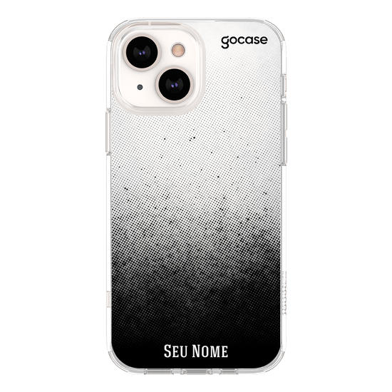 Capinha para celular Gradiente Preto Personalizada
