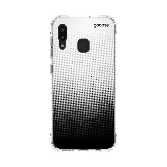 Capinha para celular Gradiente Preto Personalizada