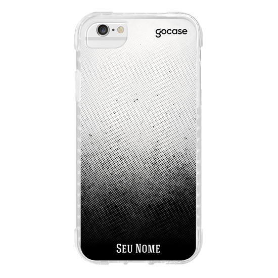 Capinha para celular Gradiente Preto Personalizada